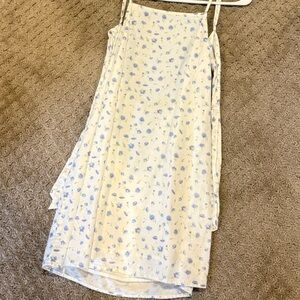 American Eagle Outfitters Blue Floral Dress